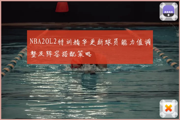 NBA2OL2特训精华更新球员能力值调整及阵容搭配策略