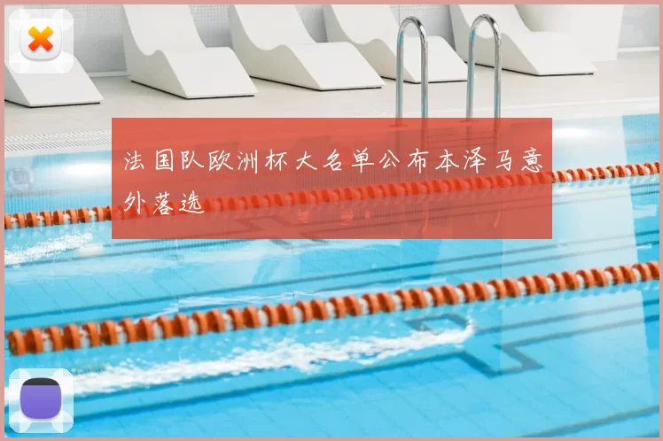 法国队欧洲杯大名单公布本泽马意外落选